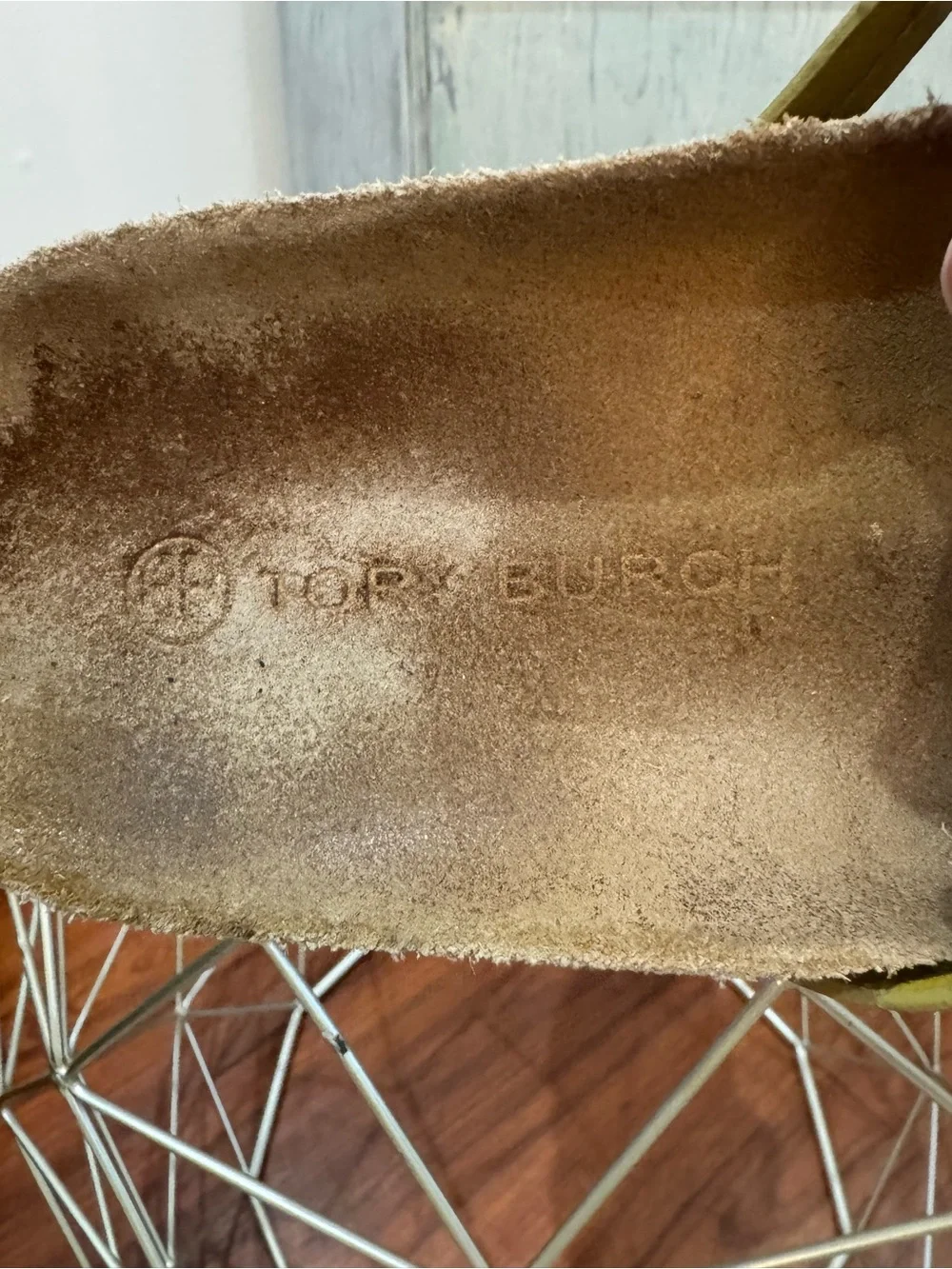 Tory Burch Miller Sandals Yellow Green Lime 9.5